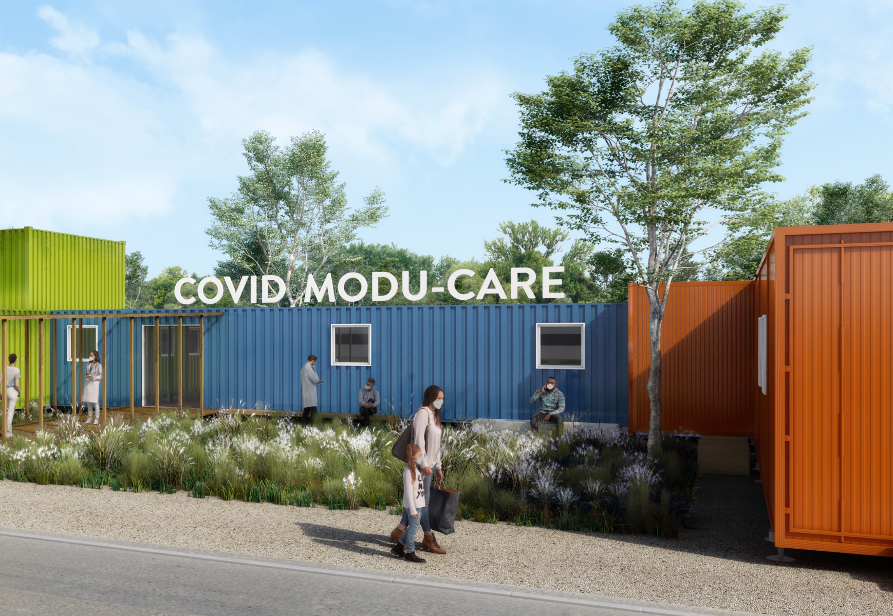 covid modu-care hopital modulaire